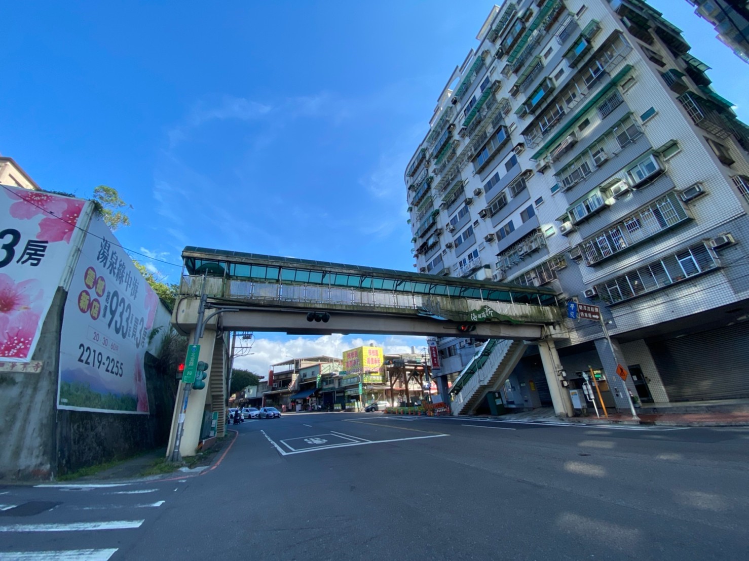 店陸橋即將於10月15日晚間11時起拆除
