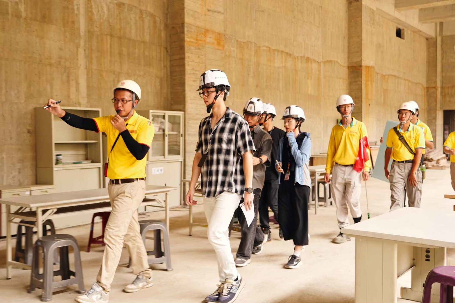 圖說 新北市第三屆「友善建築工地評選活動」共60個工地報名，評選委員針對工地環境維護、安全衛生管理等5大面向評核。