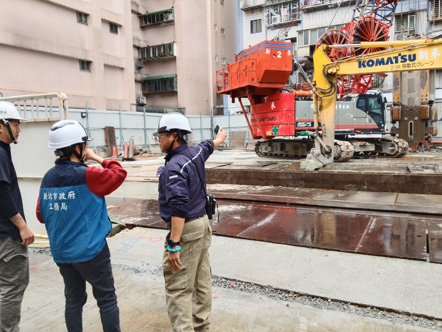 5月進入防汛期，工務局要求全市1180處建築工地加強自主檢查，並持續透過專案稽查督導。